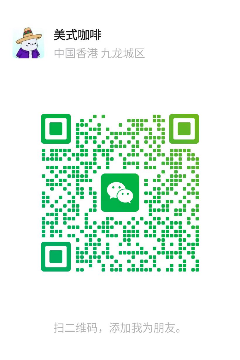 WeChat contact QR code